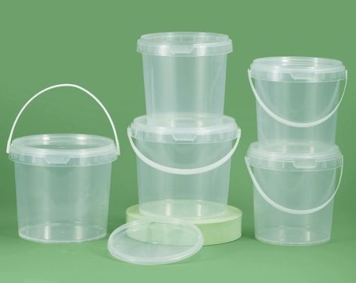 คุณภาพ  BPA Free Plastic Food Bucket With Screw On Lid ISO9001 โรงงาน