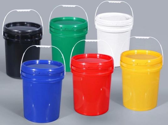 คุณภาพ  Bpa Free 5 Gallon Plastic Buckets Height 14.5 Inches UV Resistant โรงงาน