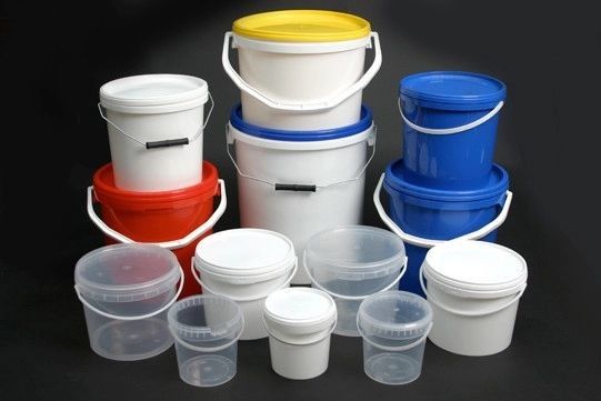 คุณภาพ  1L 2L 3L 4L 5L 10LChemical Bucket With Lid Corrosion Resistant Big Round Plastic Buckets โรงงาน
