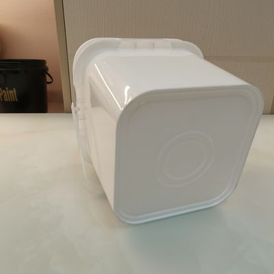 พอลิโพรพีเลน PP 10l สี่เหลี่ยม พลาสติกถังด้วยฝาไม่เป็นพิษ