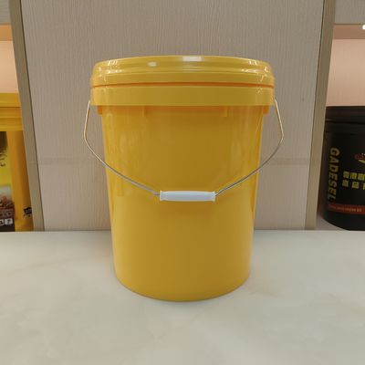 18L 4.8 แกลลอน 5 แกลลอน สีพลาสติกถังสีเหลือง ทนอุณหภูมิสูง