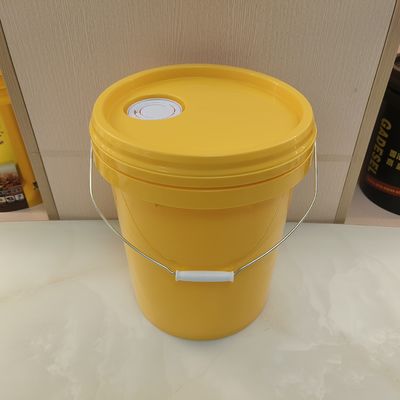 18L 4.8 แกลลอน 5 แกลลอน สีพลาสติกถังสีเหลือง ทนอุณหภูมิสูง