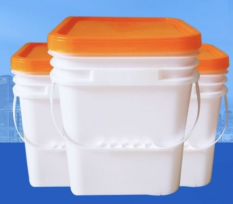 Poly Line Bucket Food Storage Buckets Square การพิมพ์หน้าจอถ่ายทอดความร้อน