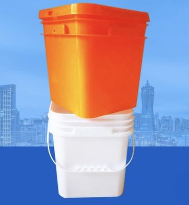 Poly Line Bucket Food Storage Buckets Square การพิมพ์หน้าจอถ่ายทอดความร้อน