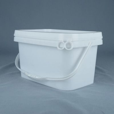 12' Poly Buil Square Storage Buckets With Lids 2 ปอนด์