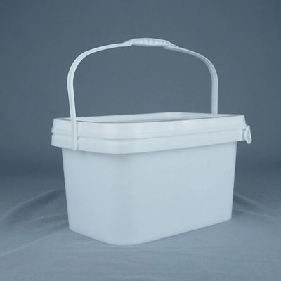 12' Poly Buil Square Storage Buckets With Lids 2 ปอนด์