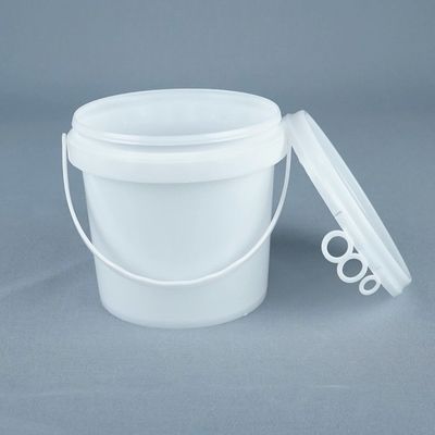ถังอาหารจากพลาสติกที่ไม่มี BPA พร้อมสกรูบนฝา ISO9001
