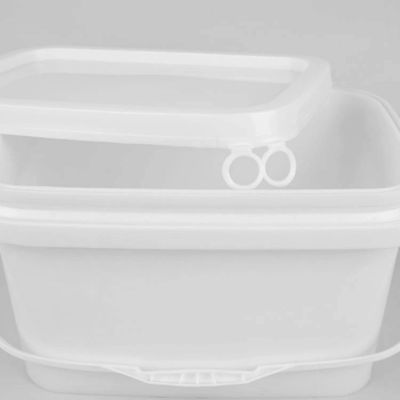 ถังเก็บเครื่องมือทรงสี่เหลี่ยม 1-25L พร้อมเทรย์ถอดได้