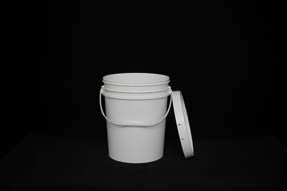 กลมสีขาว Custom Logo อาหารเกรด อาหารเก็บถัง เครื่องซักจาน Safe / Stackable